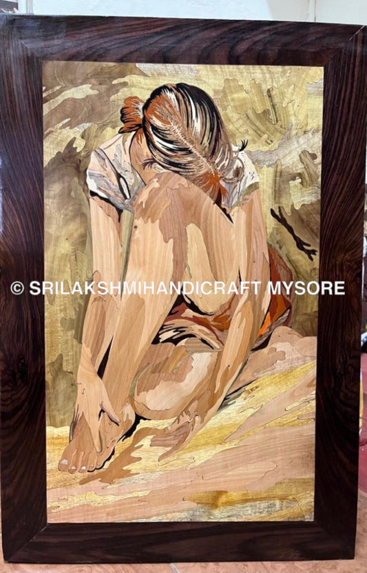 Rosewood Exclusive Inlay Panel - After the Bath Portrait