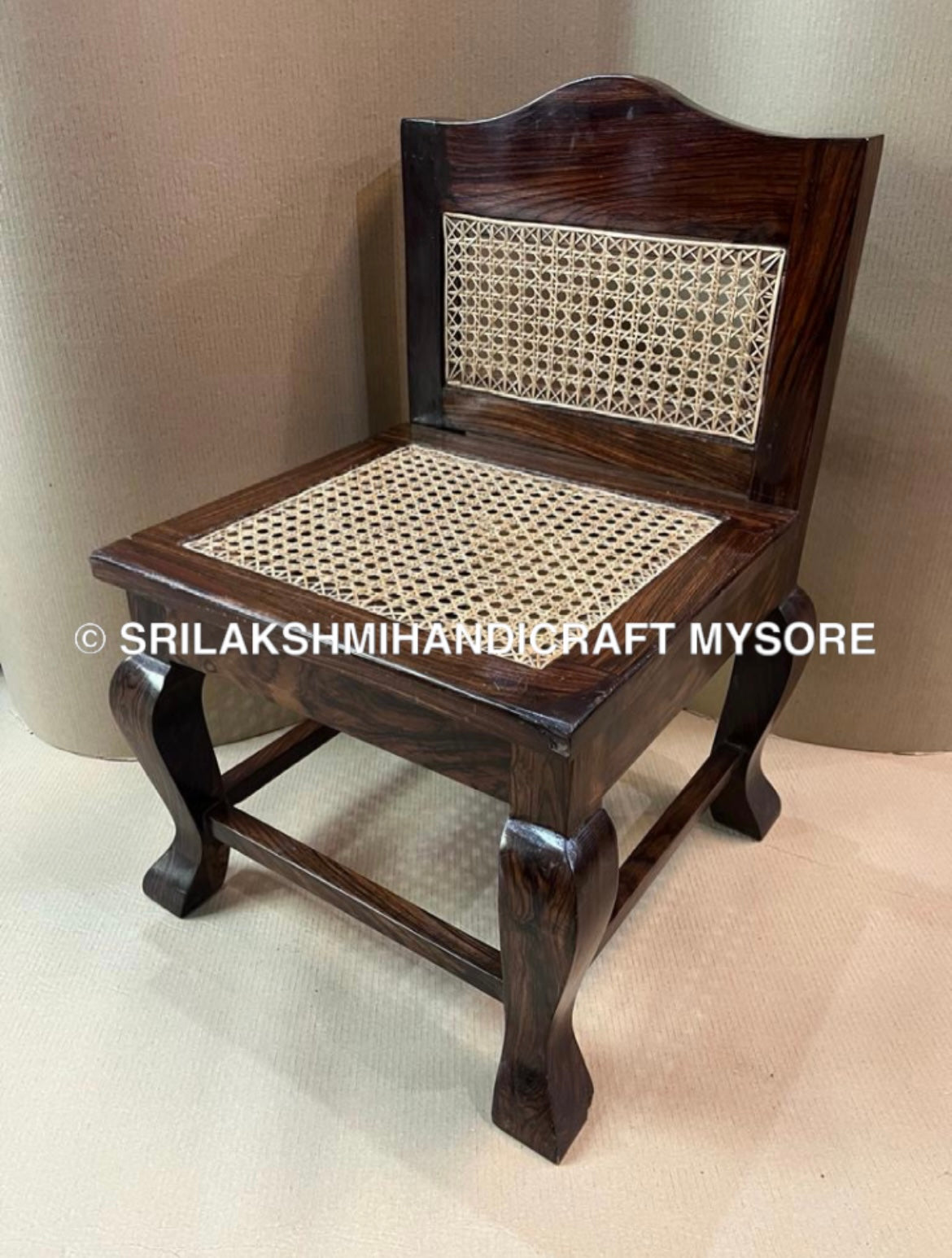 Rosewood Cane Chair